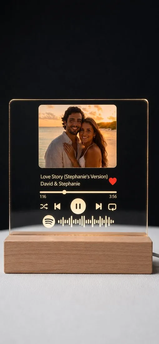 Placa de acrílico con foto — Acrílico 3 mm